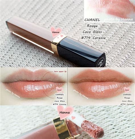 chanel rouge coco gloss caresse|Chanel Caresse Rouge Coco Gloss Review & Swatches .